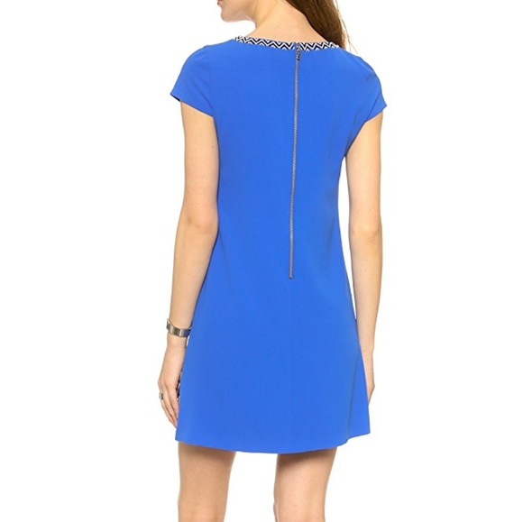 Alice Olivia Blue Zebra Dress - Sold Out Design - Picture 4 of 8